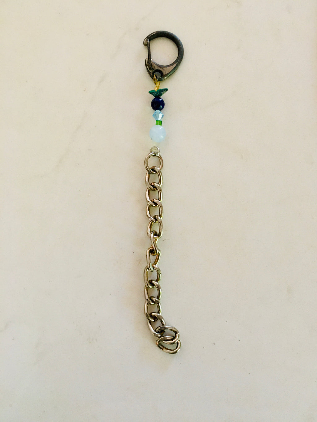 Turquoise amulet key-chain