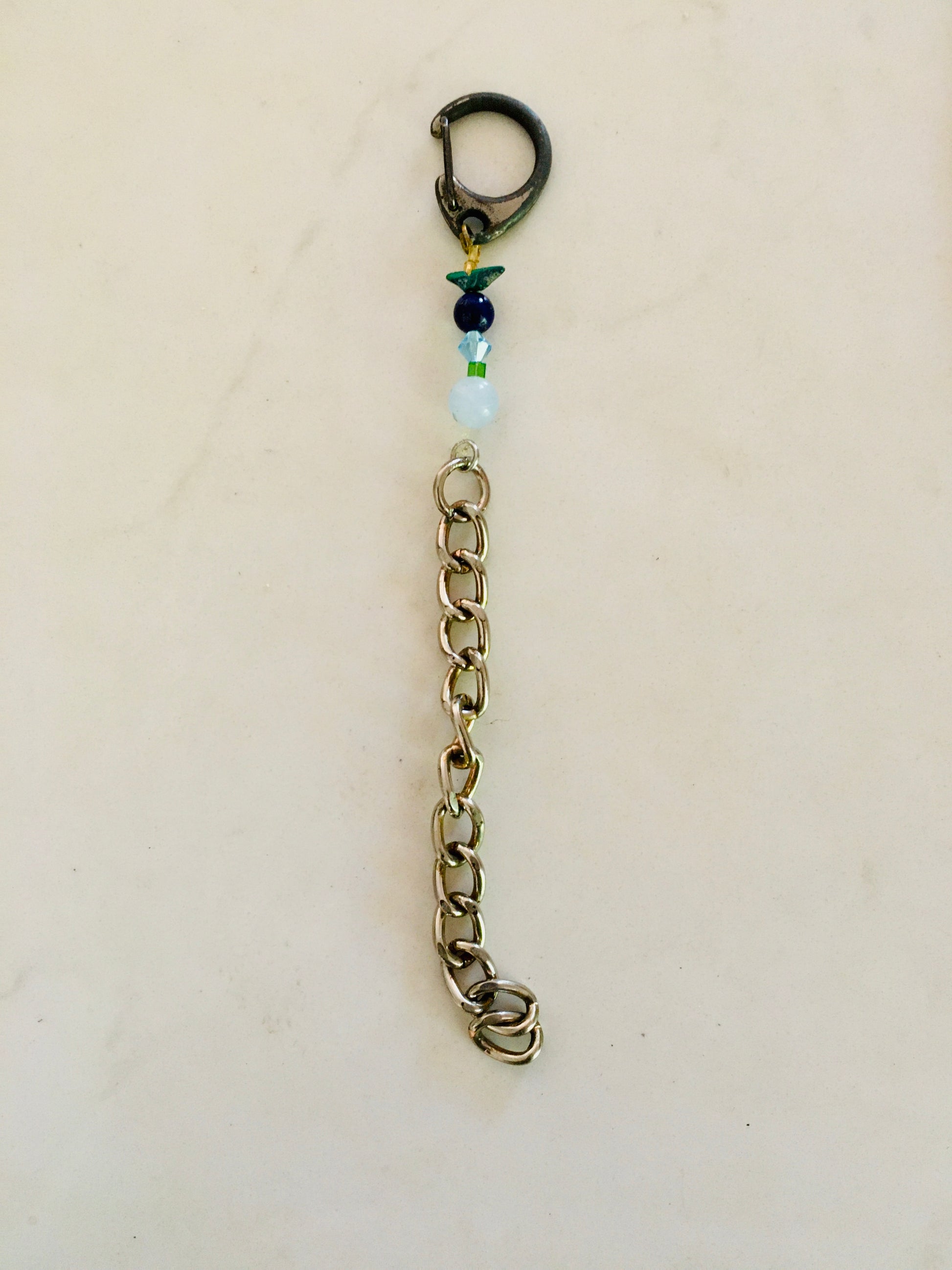 Turquoise amulet key-chain