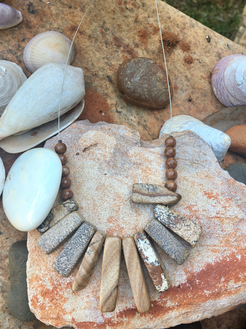 Princess Mononoke vibe Natural marbles