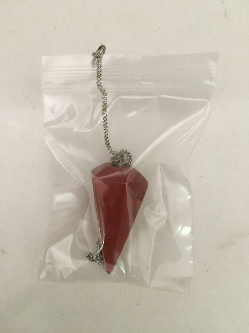 Red Jasper pendulum