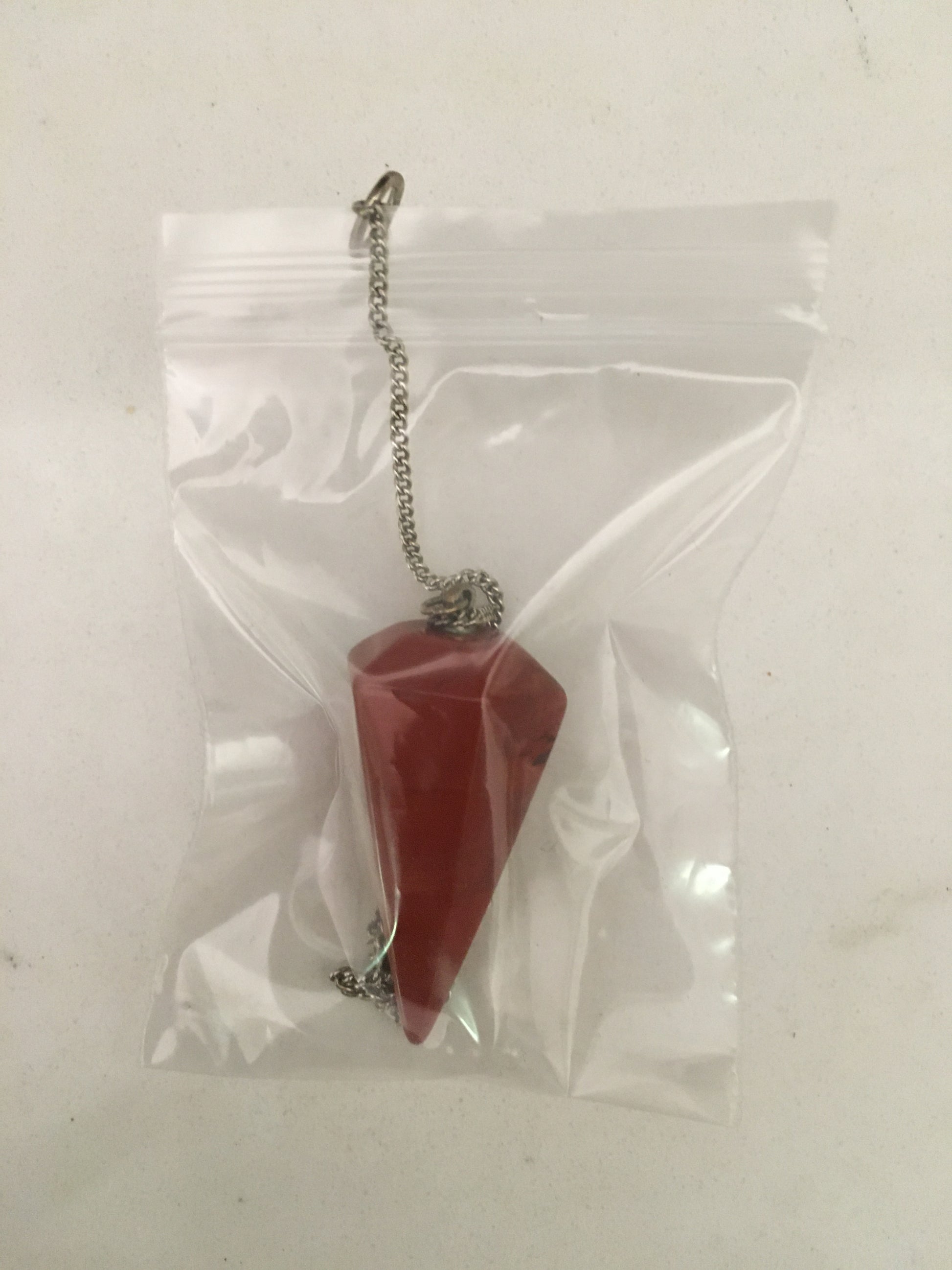 Red Jasper pendulum