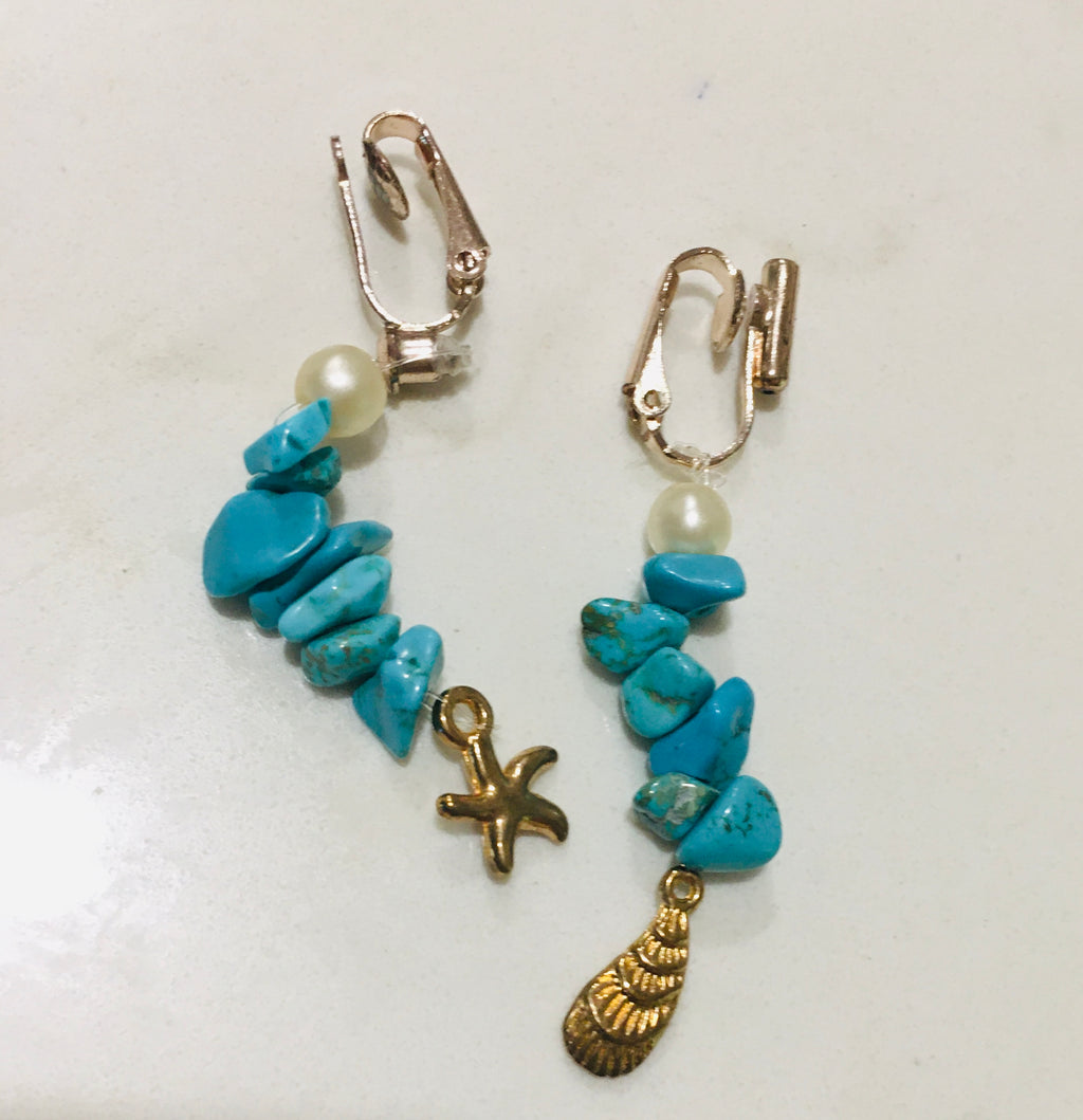 Marine earrings