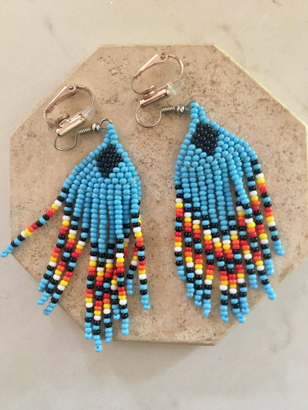 Turquoise amulets Handcraft necklace
